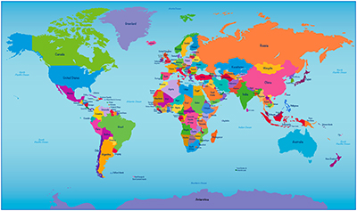 World Map - Passport4Change